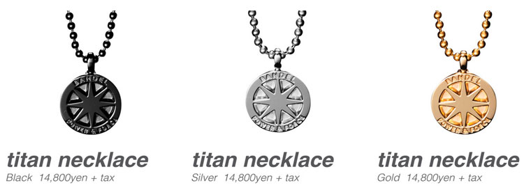バンデル チタン ネックレス BANDEL TITAN NECKLACE