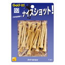 【メール便対応】シェルパック ウッドティー 60(ST) ナチュラル T-561【5点目から宅配便(送料加算)で発送】