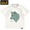 メール便対応 ジャックウルフスキン JMA KIDS TATZE TEE ウルフフェイス Tシャツ キッズ 5031272-5055