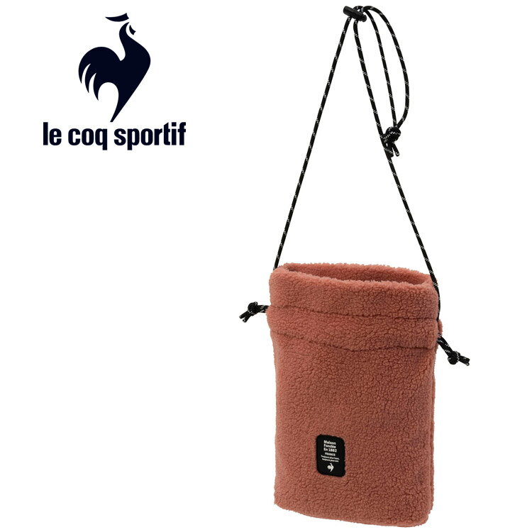 メール便対応 ルコック le coq sportif ボアショルダーバッグ QMAYJA61-PK