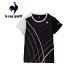 メール便対応 ルコック スポルティフ le coq sportif テニス グラフィックゲームシャツ ウィメンズ QTWXJA90-BK