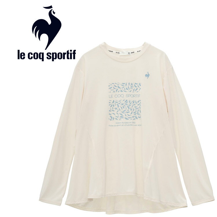 メール便対応 ルコック トレーニング サンスクリーン長袖Tシャツ ウィメンズ レディース LT5SLT01L-WH01