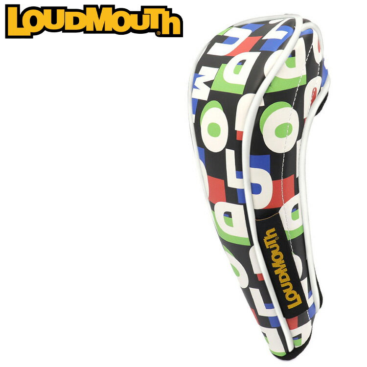 【8/1限定★全品ポイント10倍★要エントリー】【当店在庫】ラウドマウス ゴルフ ヘッドカバー （ユーティリティ） LM-HC0018/UT 2025モデル 日本正規品