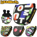 【全品ポイント3倍★要エントリー】【当店在庫】ラウドマウス パターカバー マレット型 LM-HC0019/ MT 2025モデル 日本正規品