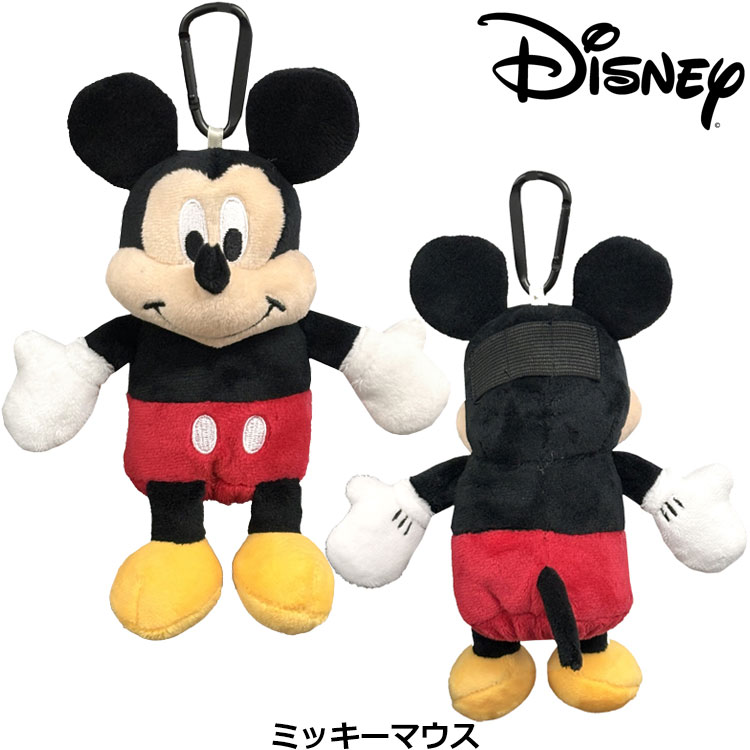 【当店在庫】ディズニー ミッキー＆ミニー ぬいぐるみポーチ ゴルフボール Disney ...