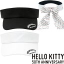 ★6月5日 エントリーで全品ポイント10倍★ HELLO KITTY ハロー・キティ 50周年 ゴルフ