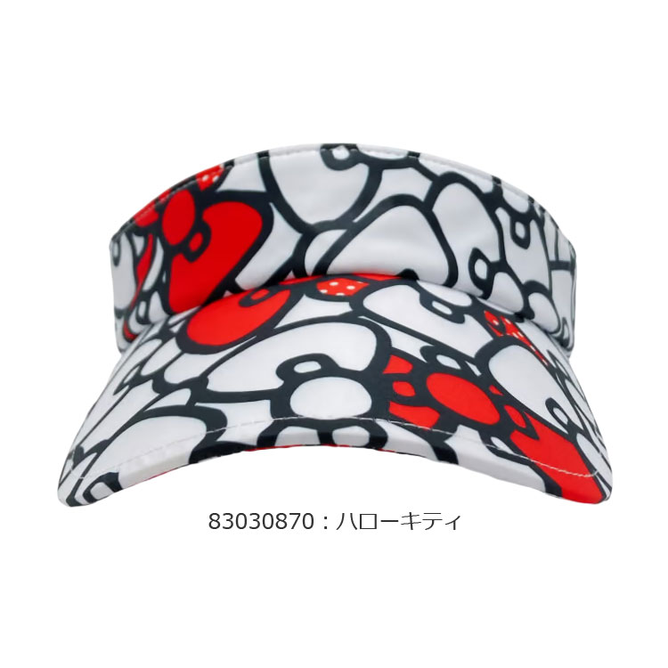 【全品ポイント3倍以上★要エントリー】【当店在庫】Sanrio サンリオ ハローキティ クロミ ゴルフ サンバイザー キャラクターグッズ