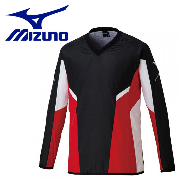 ミズノ テニス/ソフトテニス ウィンドブレーカーシャツ(総裏メッシュ) メンズ レディース 62JE100296