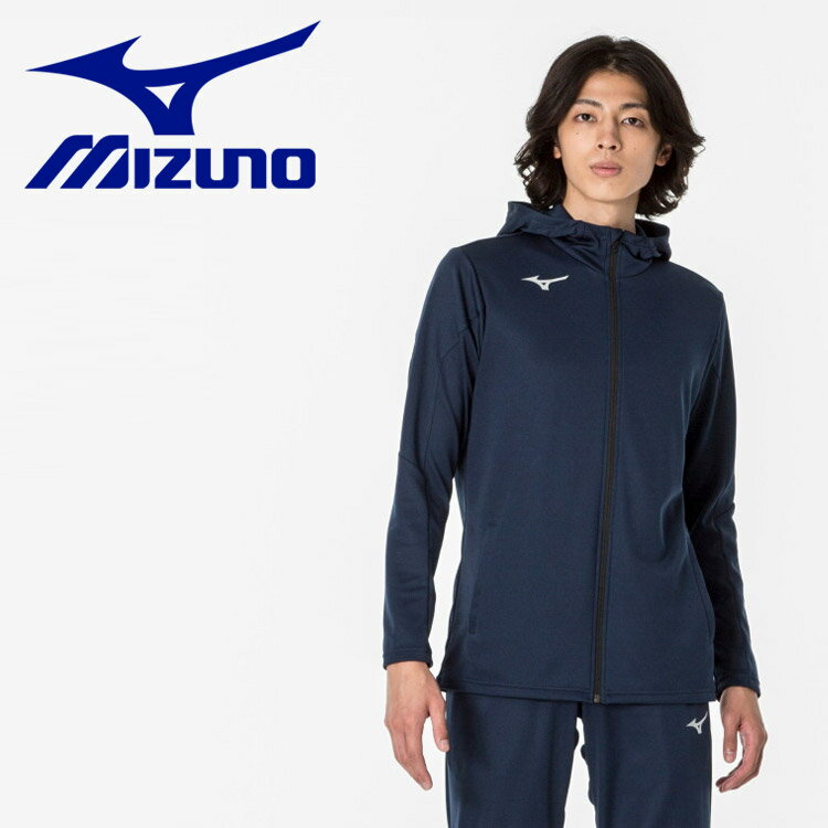 メール便対応 ミズノ MIZUNO ソフトニットフルジップフーディ 32MCA11814 メンズ レディース