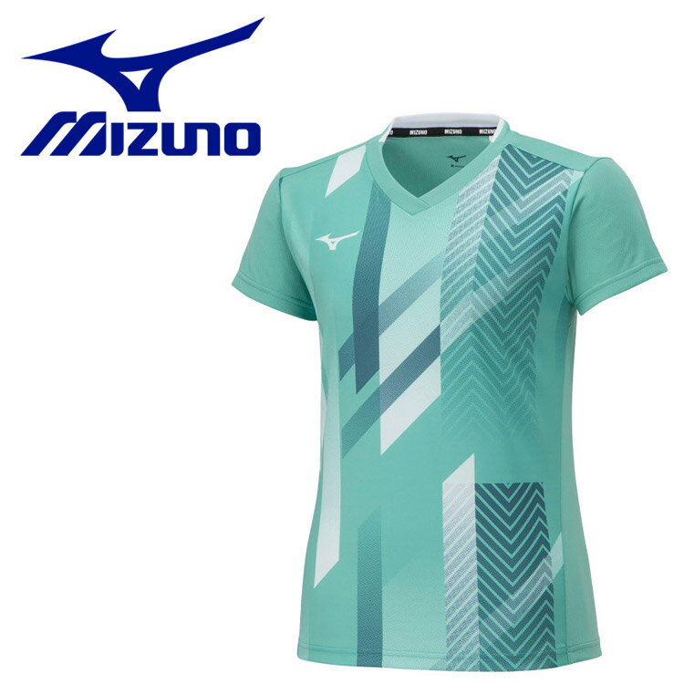 メール便対応 ミズノ MIZUNO ゲームシャツ(ラケットスポーツ) 62JAA20313 レディース 1