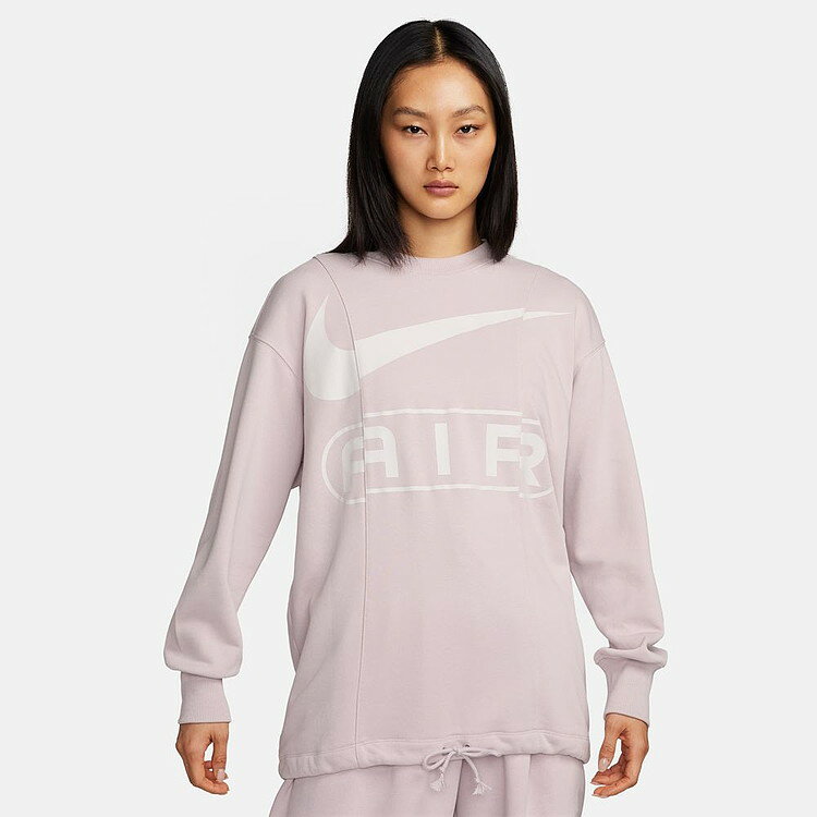 ナイキ ウィメンズ NSW エア OOS フリース L/S クルー FN1898-019 レディース