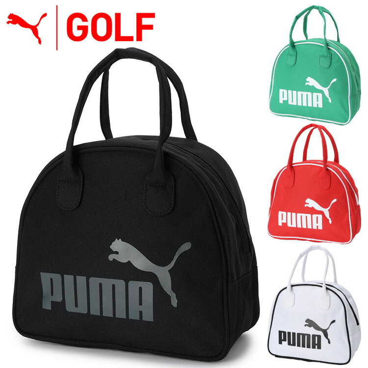 PUMAらしいレトロ感のあるミニボストンバッグ型ラウンドトートです。大きく開くメインコンパートメントは物の出し入れがスムーズです。ポリエステル100%W25×H22×D13cm / 7L