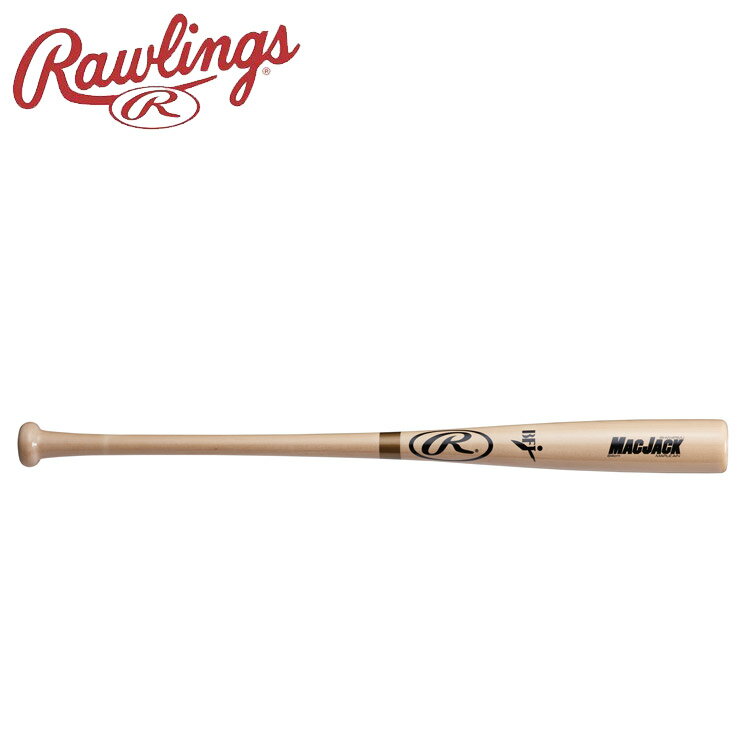 ローリングス 木製硬式用バット ハードメイプル マックジャック BHW4RMJ-NATG 野球