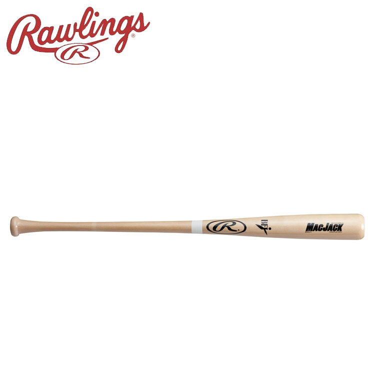 ローリングス 木製硬式用バット ハードメイプル マックジャック BHW4RMJ-NATW 野球