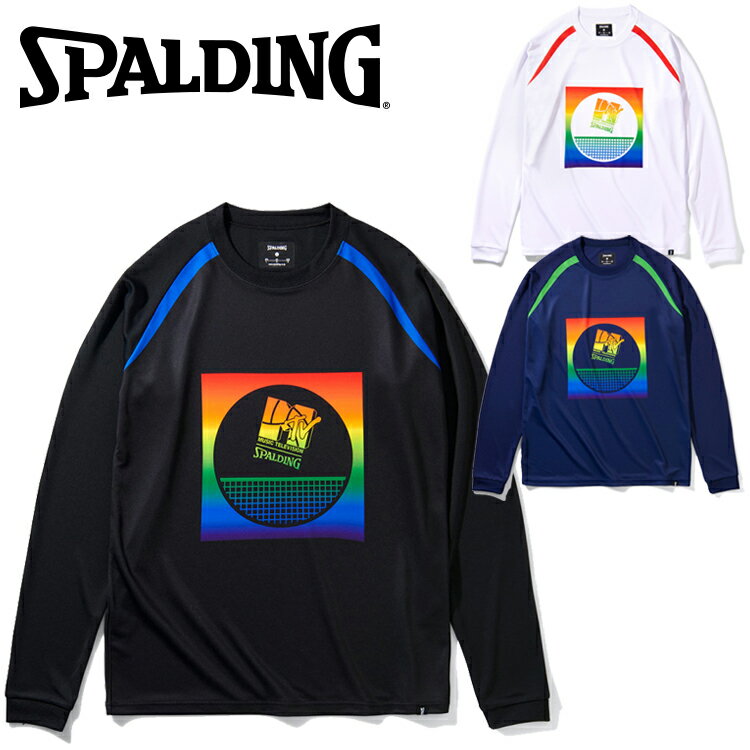 スポルディング OTHER バレーボールロングスリーブTシャツ MTVレインボー SMT211800