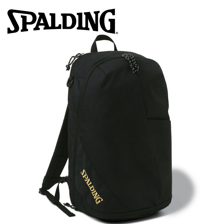 スポルディング BASKETBALL ヴァーシティ ブラック×ゴールド 50-022GD