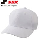 エスエスケイ SSK 野球 丸型6方型ベースボールキャップ メンズ・ユニセックス BC066-10