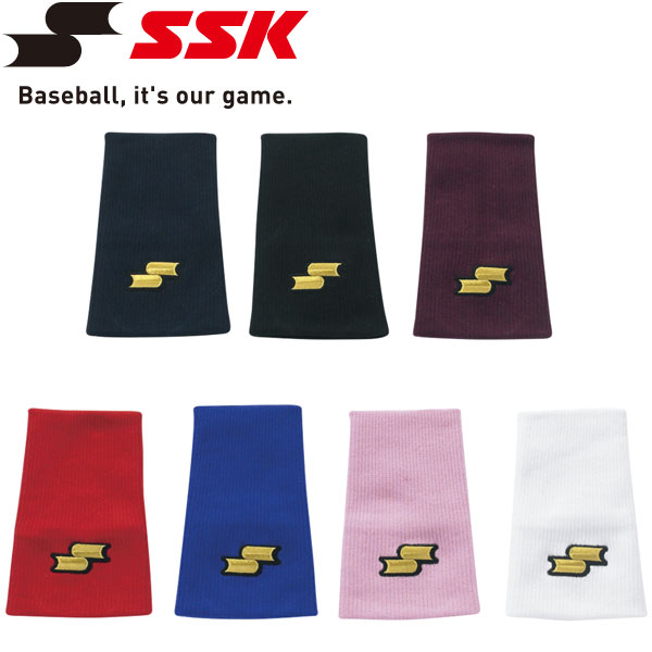エスエスケイ SSK 野球 リストバンド 1個 薄手テーパー型 メンズ・ユニセックス YA34-70