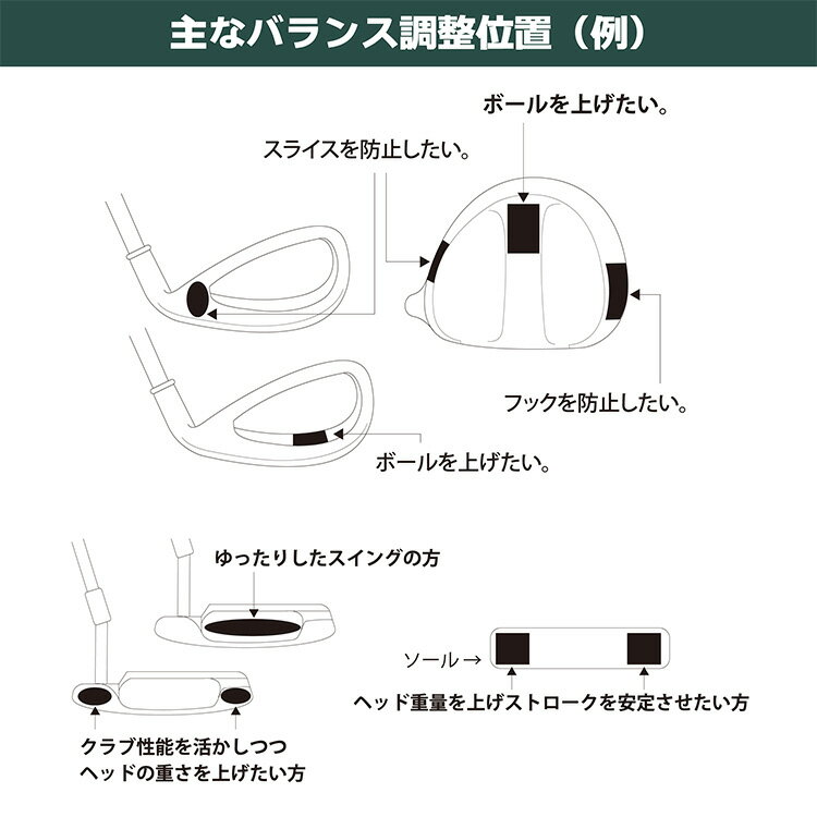 【メール便対応】タバタ ゴルフ ウエイトバラン...の紹介画像2