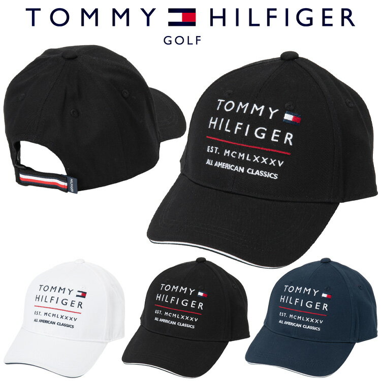 乐天商城 - 【当店在庫】トミーヒルフィガーゴルフ ツイル キャップ メンズ THMB6S03 2026モデル 日本正規品