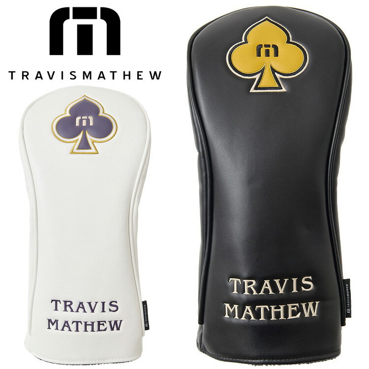 今シーズンのテーマ “SOCIAL CLUB” をモチーフにした「SC ドライバーヘッドカバー」。キャディバッグのネームプレートにも使われている トランプモチーフ をデザインに取り入れ、大人の遊び心とクラシックな上質感を融合した、シリーズを象徴するアイテムです。■トランプモチーフが際立つ洗練デザインエースカードを思わせるデザインが目を引く一品。アンティークゴールドのアクセントや深みのあるカラーリングが上品な印象を与え、「SOCIAL CLUB」シリーズのキャディバッグとの相性も抜群です。■クラブを守る高い保護性能内側には柔らかな素材を使用し、クラブヘッドをしっかり保護。適度な厚みとフィット感のある設計で、出し入れもスムーズに行えます。デザイン性だけでなく、機能面にも配慮された実用的なヘッドカバーです。■シリーズで楽しむ統一スタイル同シリーズのキャディバッグやボストンバッグと合わせて使用することで、コース上でも洗練されたトータルコーディネートが完成。上質で遊び心あるスタイルを求める大人のゴルファーに最適なアイテムです。素材：合成皮革原産国：中国DR/460cc対応　※一部モデルには対応しません。メーカー希望小売価格はメーカーサイトに基づいて掲載しています