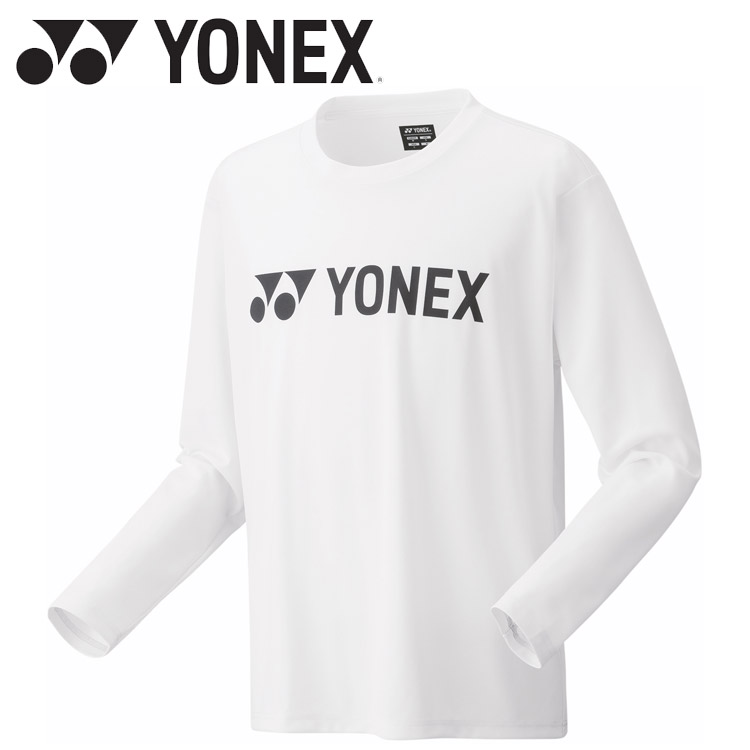 メール便対応 ヨネックス ユニロングスリーブTシャツ テニス バドミントン メンズ レディース 16802-011