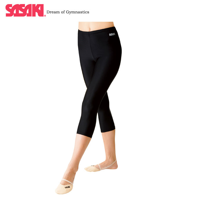 SASAKI ササキスポーツ 新体操 7分丈スパッツ ジュニア レディース SG-1247L