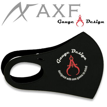 【メール便対応】数量限定 AXF アクセフ × ゲージデザイン イフミック加工マスク GAUDE DESIGN