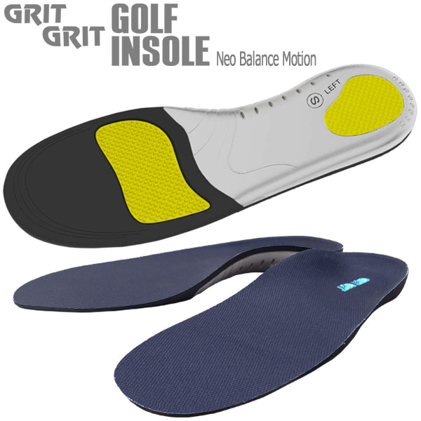 【メール便送料無料】 ゴルフインソール ネオバランスモーション GRIT GRIT NeoBalanceMotion