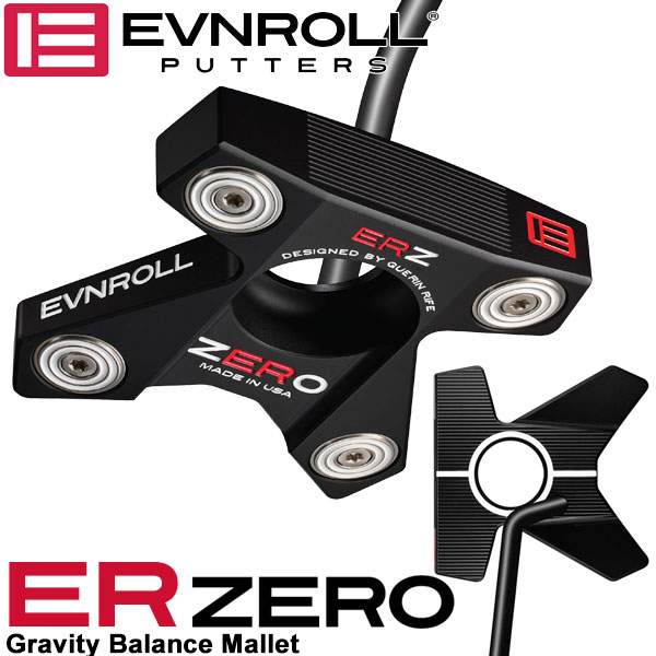 楽天GZONEゴルフイーブンロール パター ER ZERO ネオマレット EVNROLL ベストオブベストパター 日本正規品