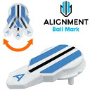 【メール便送料無料】 アライメント ボールマーク ALIGNMENT Ball Mark ゴルフマーカー 日本正規取扱品