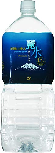 (12本セット）防災備蓄用　長期保存水(15年）　天然水　カムイワッカ麗水2リットル×12本（沖縄県・離島への発送不可）