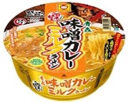 マルちゃん 日本うまいもん 青森味噌カレーミルクラーメン 130g×12個入り