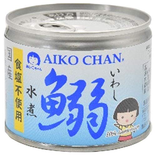 楽天G.A.楽天市場店伊藤食品 あいこちゃん 鰯水煮 食塩不使用 190g缶×24個入×（2ケース）