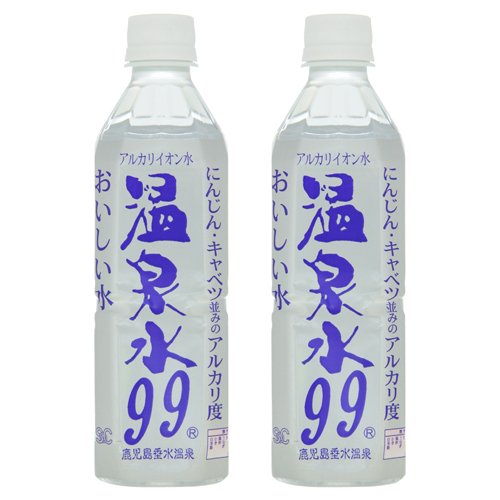 SOC(エスオーシー) 温泉水99 (500ml×24本)× 2ケース