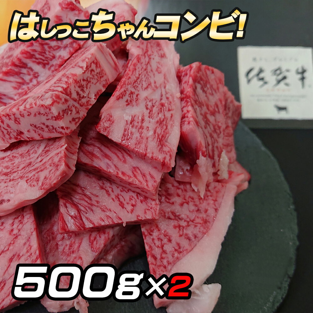 はしっこちゃん 訳あり ギフト 500g×2 佐賀牛 はしっこちゃん 焼肉 セット 人気 ナンバーワン ロース カルビ 焼き肉 鉄板焼 BBQ バーベキュー スライス コロナ 家庭用 自宅用 お買い得 牛肉 和牛 ブランド牛 佐賀市 ランキング 1位 カレ− 父の日 母の日 敬老 御中元