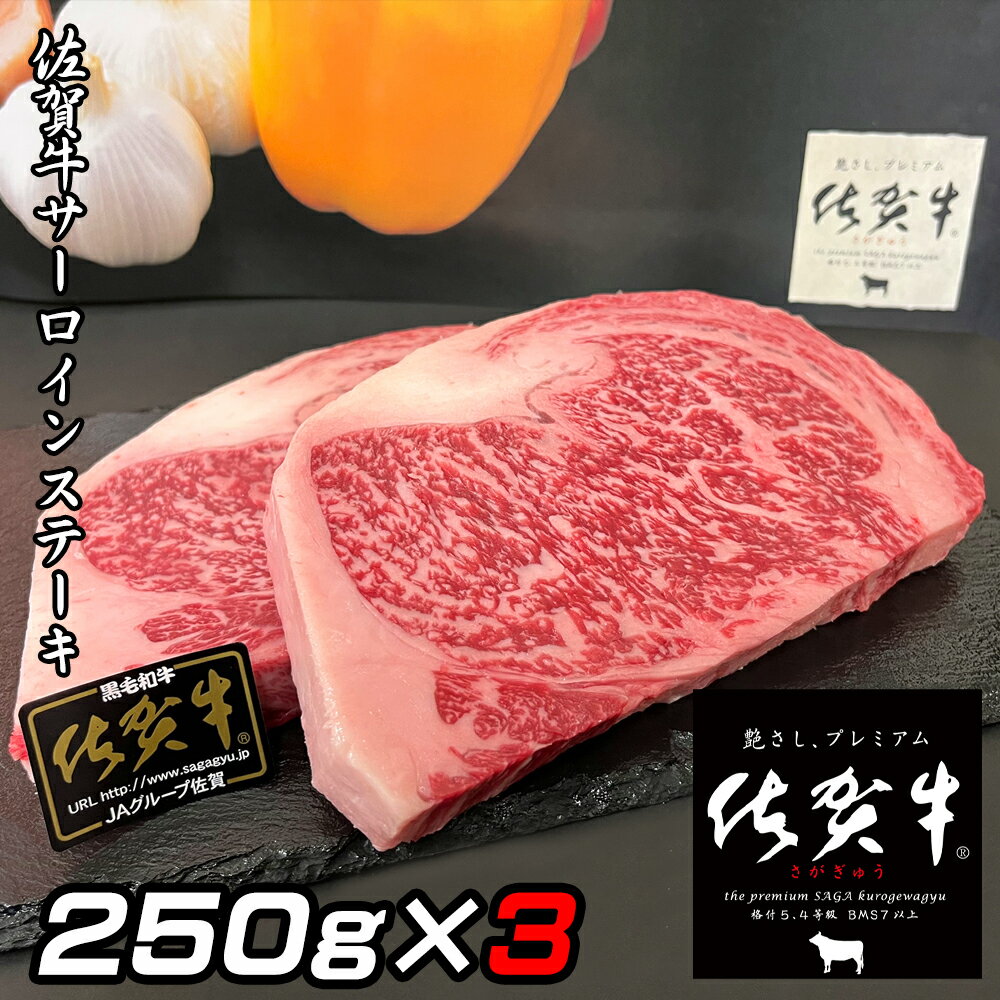 お肉 ギフト 佐賀牛 A5 サーロイン ステーキ 250g×