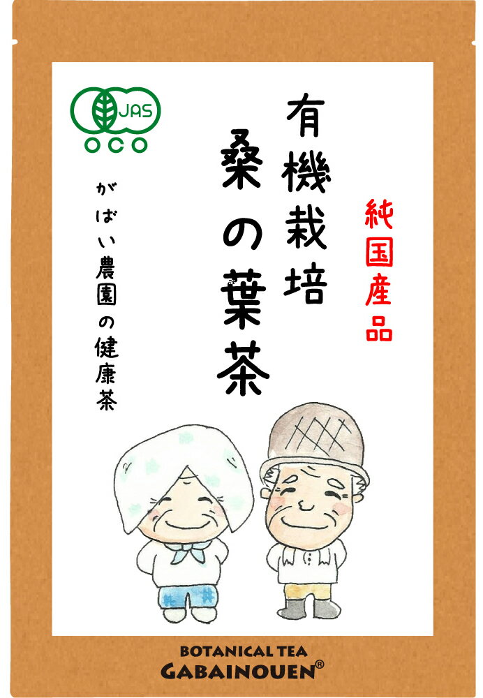 有機栽培 桑の葉茶 3g×40包【お茶/おちゃ/オーガニック/ノンカフェイン/クワノハ/くわのはちゃ/送料無料/桑茶/くわ茶/ティーバッグ/農薬不使用/有機JAS/がばい農園/健康茶/ティーパック/昔ながらの手作り製法/国産/1袋はポスト投函/2袋以上で宅急便】