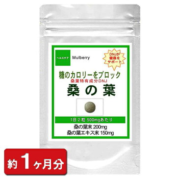 桑の葉 60粒(約1ヶ月分) (ダイエット 健康 ミネラル類 ミネラル類配合 天然 美容 健康食品 サプリメント)【ポイント消化】 梅雨 七夕 お中元 夏