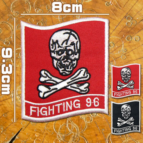 ߥ꥿꡼åڥڥեƥ96/FIGHTING96VF-96(96Ʈ)  ꥫ  Ʒ ʪ  ɥ դ åڥ åץꥱ ѥå wappen patch MA-1 Х ХХ륲  ڥ 