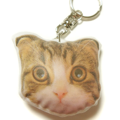 猫 キーホルダー 85 垂れ耳猫 キジ白 猫グッズ 猫雑貨 ねこ ネコ 猫柄 雑貨 グッズ ネコ雑貨 ねこ雑貨 アニマル 動物 動物柄 かわいい 通販