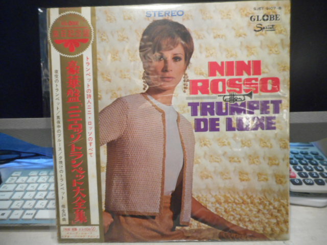 樂天商城 - 【中古】［中古LPレコード］豪華版　ニニ・ロッソ/トランペット大全集SJEY-9107～8日本ビクター株式会社見開きジャケット内側経年（埃）シミヨゴレ・茶シミ有［管理番号］CD・レコード44