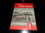 【中古】The　Model　CRAFTSMAN　模型とラジオ工作　1953年4月号／科学教材社／B5雑誌/綴じ込み用穴開け有/シミ有　［管理番号］雑誌一般12