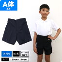 【A体 標準体型】ズボン 夏用 制服 スクール 半ズボン 撥水 ずぼん パンツ ボトムス 学童制服 小学校 小学生 スクール ポロ 男児 男の子 キッズ ガッコス