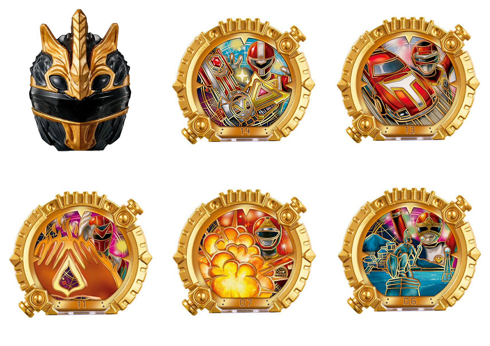 ナンバーワン戦隊ゴジュウジャー GPセンタイリング03 全6種セット【在庫品】のサムネイル