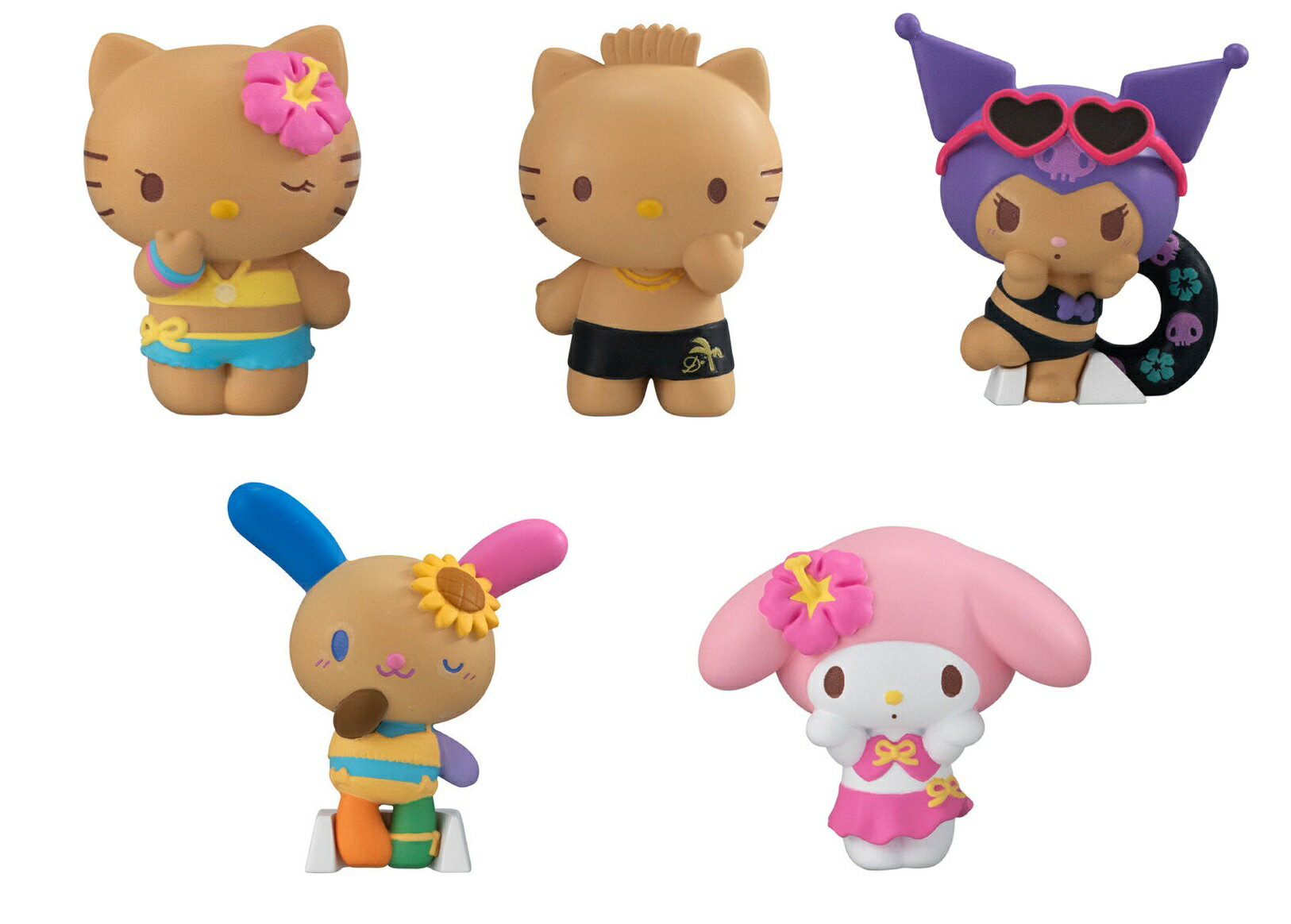 サンリオキャラクターズ みんなでバカンスフィギュア 全5種セット【在庫品】のサムネイル