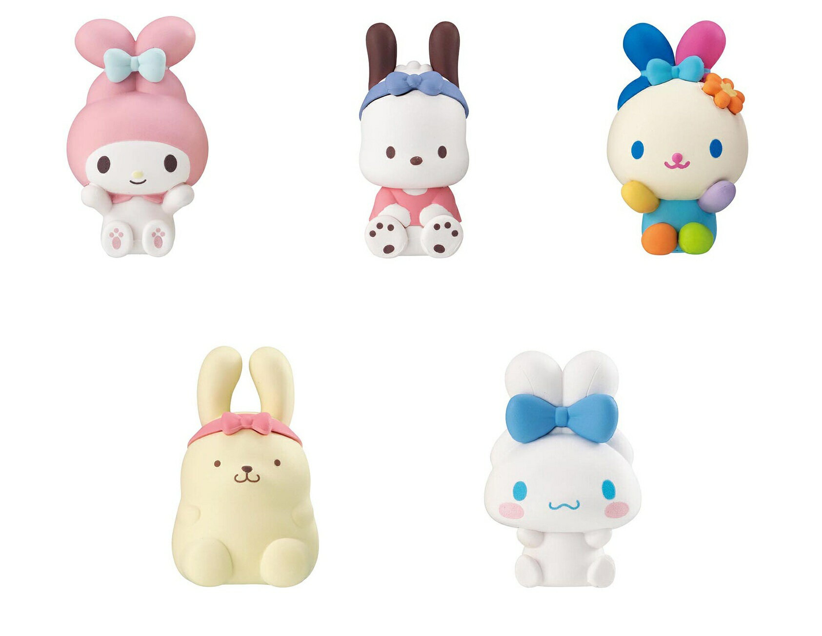 サンリオキャラクターズ なりきりうさぎさんフィギュア 全5種セット【在庫品】のサムネイル