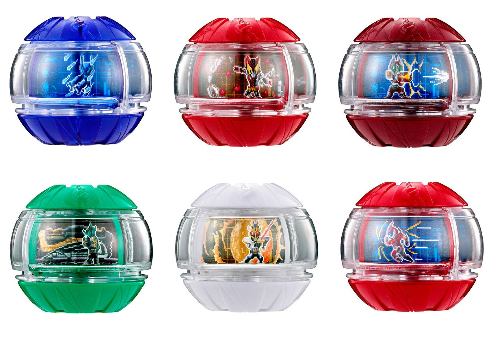 仮面ライダーゼッツ　GPライダーカプセム02 全6種セット【在庫品】のサムネイル