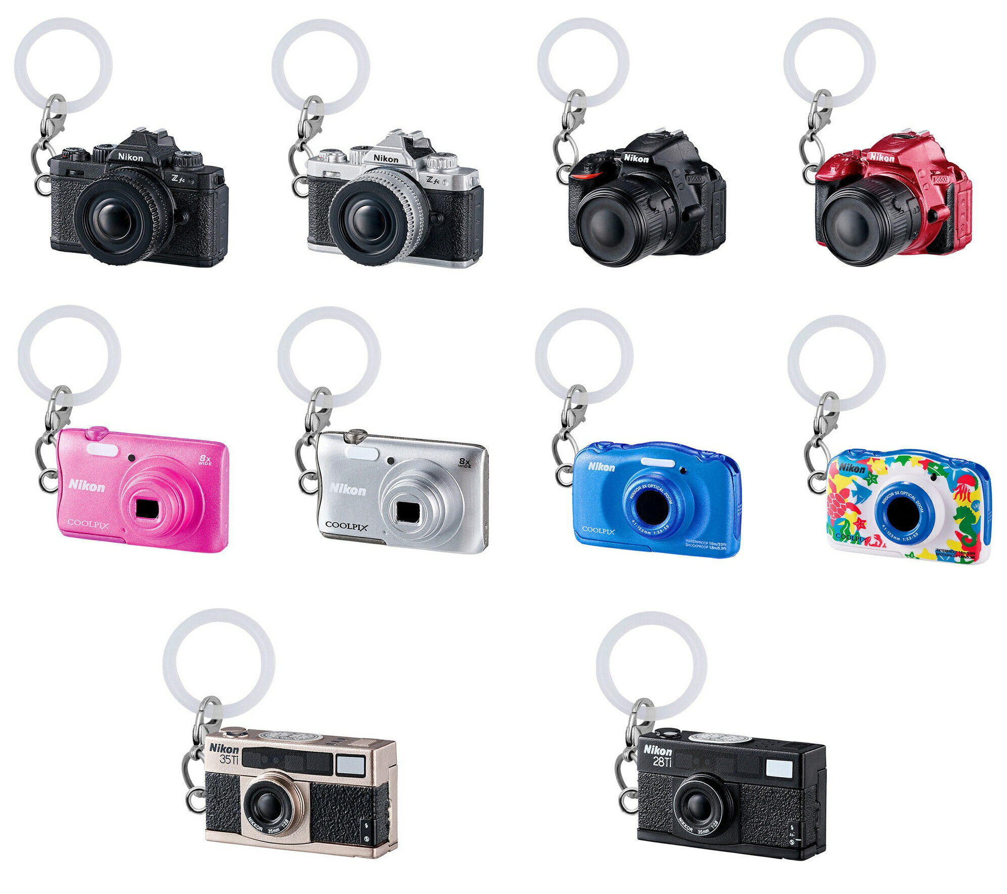 Nikon ニコン めじるしアクセサリー 全10種セット【在庫品】