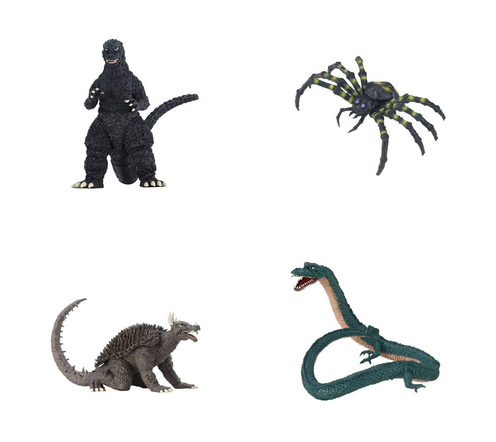 HGシリーズ ゴジラ 怪獣総進撃編 Vol.2 全4種セット【在庫品】...